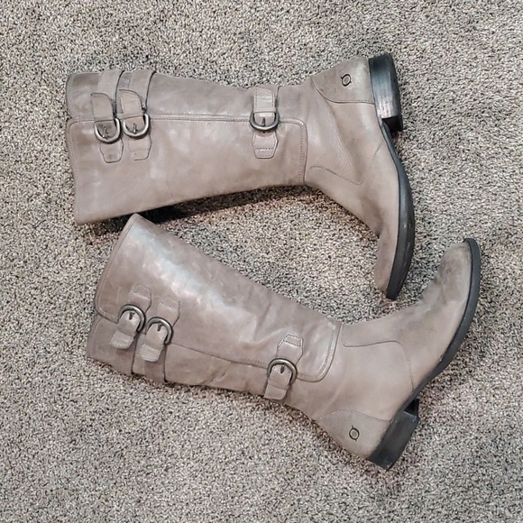 Born Women Attila  Comfort Leather Tall Riding Boots shoes sz 7.5 - Picture 9 of 14
